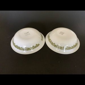 Corelle pair of Crazy Daisy 6” berry bowls